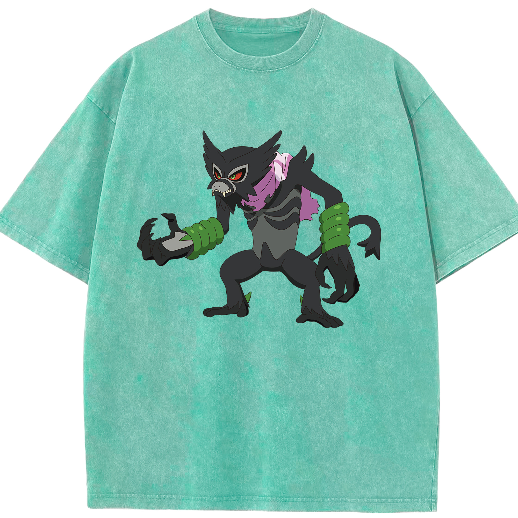 （画像用） ポケットモンスター Pokémon 綿100% ヴィンテージ風 半袖Tシャツ（フロントプリント）